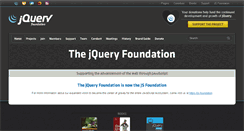 Desktop Screenshot of jquery.org